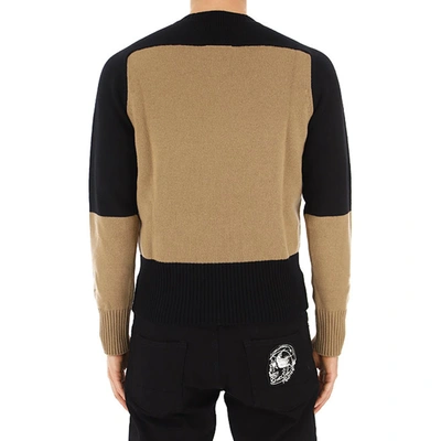 Shop Alexander Mcqueen Wool And C Mere Sweater