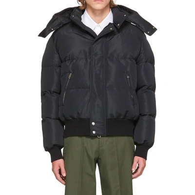 Shop Alexander Mcqueen Wool Blend P Ed Bomber