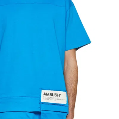 Ambush Waist Pocket T-shirt Deep Water White As
