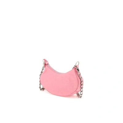 Balenciaga Women Pink Nappa Leather Le Cagole Xs Crossbody Bag
