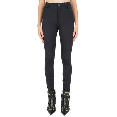 Balenciaga Cut Out Stretch Tech Jersey Leggings