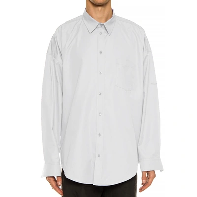 Shop Balenciaga Oversized Cotton Shirt