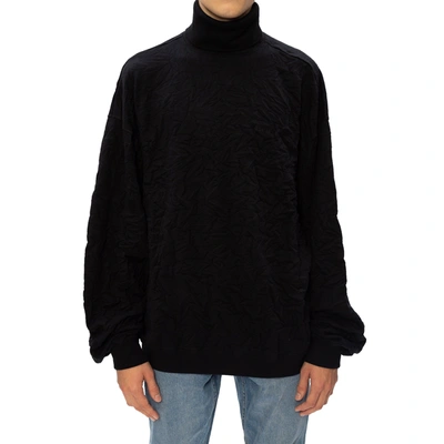 Shop Balenciaga Oversize Turtleneck Sweater