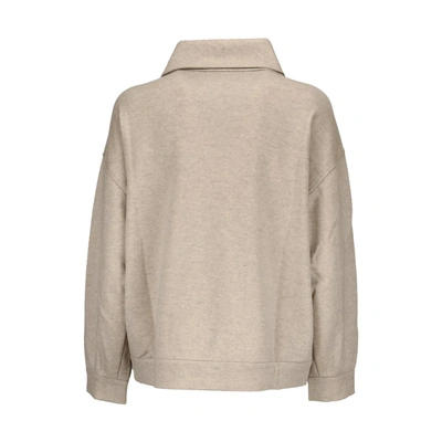 Brunello Cucinelli Magl.sport Smacchina Top In Brown