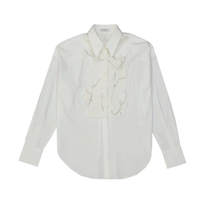Shop Brunello Cucinelli Cotton Shirt