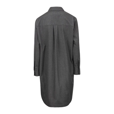 Shop Brunello Cucinelli Wool Dress