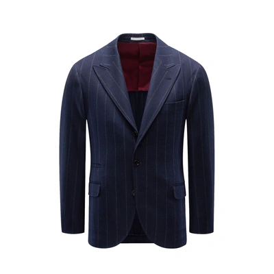 Shop Brunello Cucinelli Wool Jacket