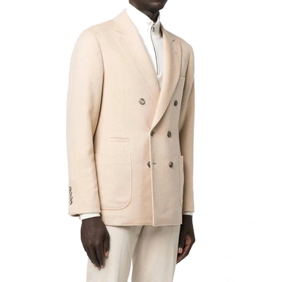 Shop Brunello Cucinelli Wool Jacket