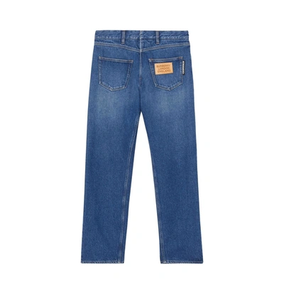 Shop Burberry Back To Front Jeans