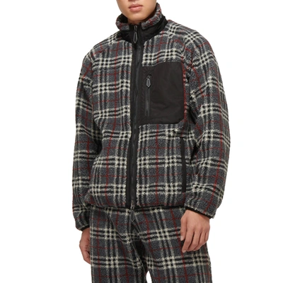 Shop Burberry Checked Jacket