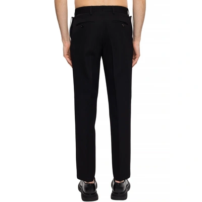 Shop Burberry Wool Trousers