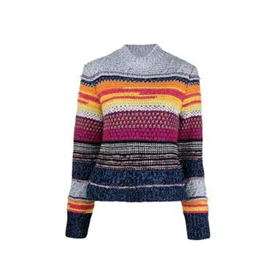 Chloé Multicolor Stripe Sweater