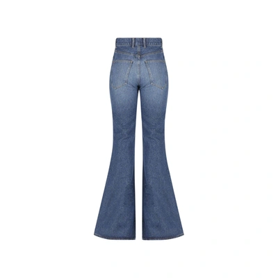 Chloé High-rise Heart-pocket Wide-leg Denim Jeans