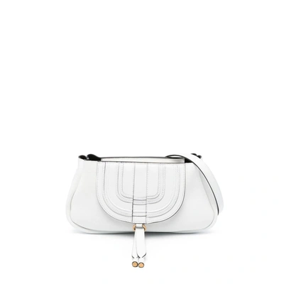 Chloé Leather Shopping Bag With Adjustable Shoulder Strap