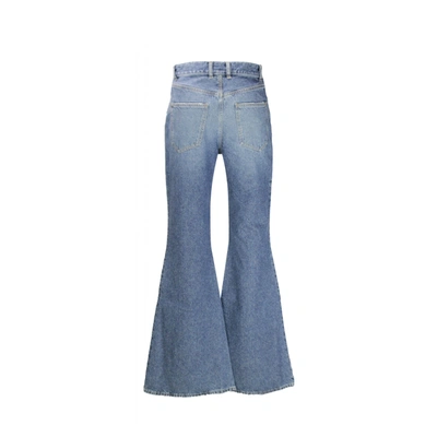 Shop Chloé Chloe' Wide Leg Denim Jeans