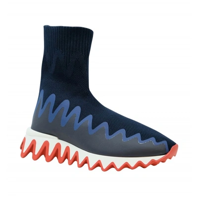 Shop Christian Louboutin Sharky Sock Sneakers