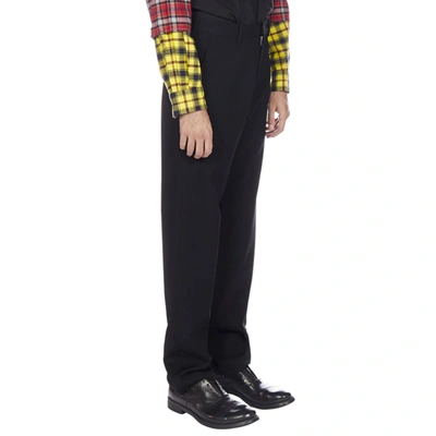 Shop Comme Des Garçons Comme Des Garcons Slim Wool Pants