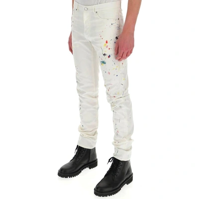 Shop Dior Paint Spl Slim Jeans