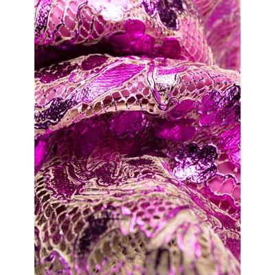 Shop Dolce & Gabbana Floral Lace Dress