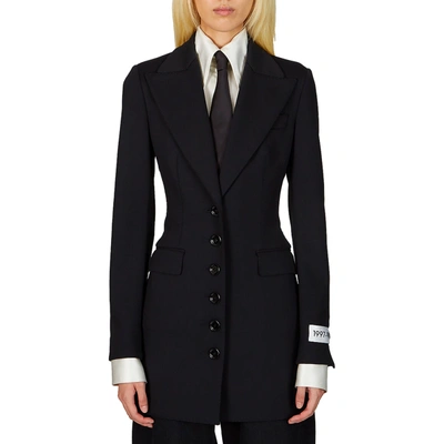 Shop Dolce & Gabbana Kim Single Breasted Blazer