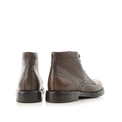 Shop Dolce & Gabbana Leather Ankle Boots