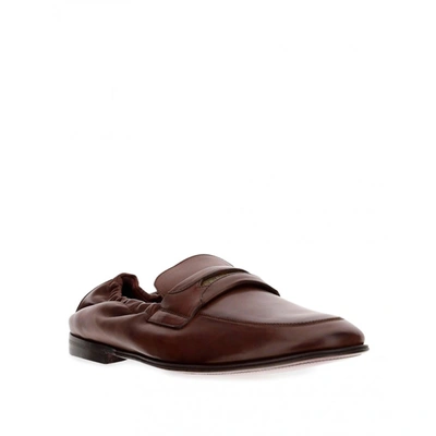 Shop Dolce & Gabbana Leather Loafers