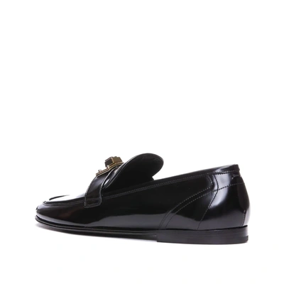 Shop Dolce & Gabbana Leather Loafers