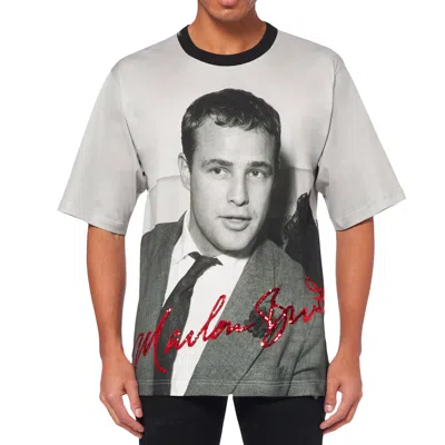 Shop Dolce & Gabbana Marlon Brando T Shirt