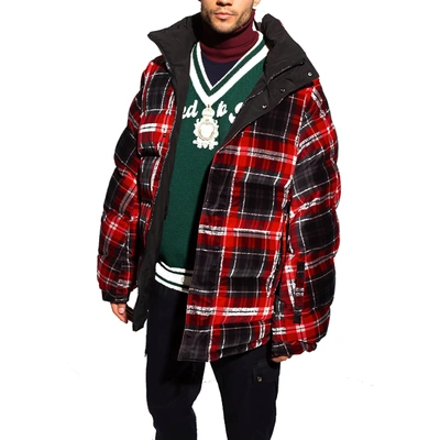 Dolce & Gabbana Reversible Artastic Bomber Men In Multi