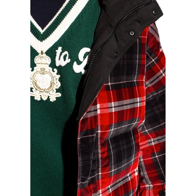 Dolce & Gabbana Reversible Artastic Bomber Men In Multi
