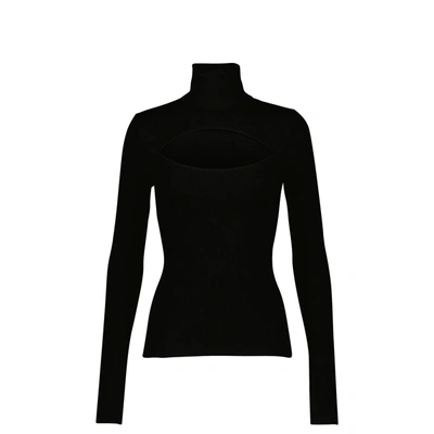 Shop Dolce & Gabbana Silk Ribbed Sweater