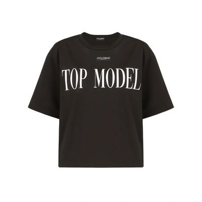 Shop Dolce & Gabbana Top Model T Shirt