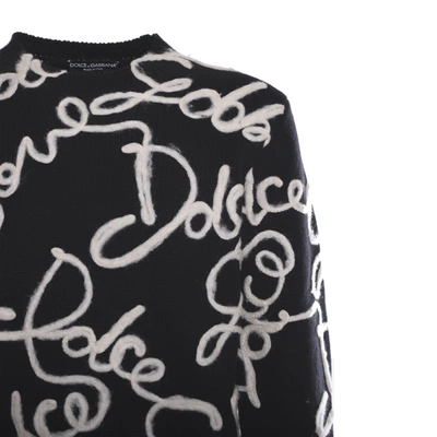 Shop Dolce & Gabbana Wool And C Mere Logo Sweater