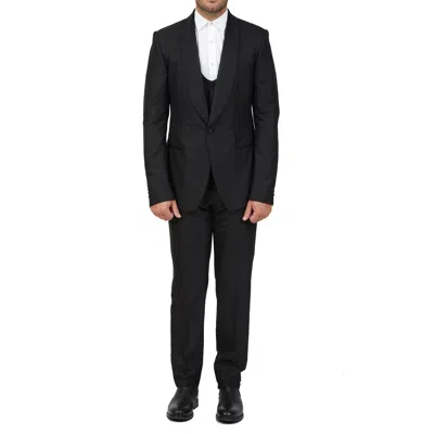 Dolce & Gabbana Wool And Silk Suit Men