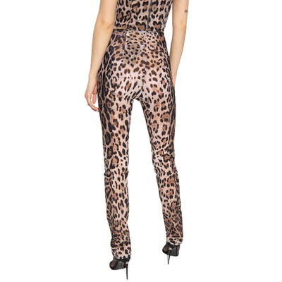 Dolce & Gabbana X Kim Leopard Pants