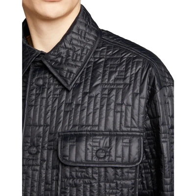 Shop Fendi Quilted Jacket