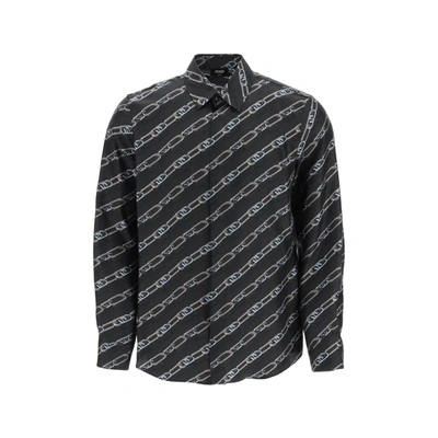 Shop Fendi Silk Shirt