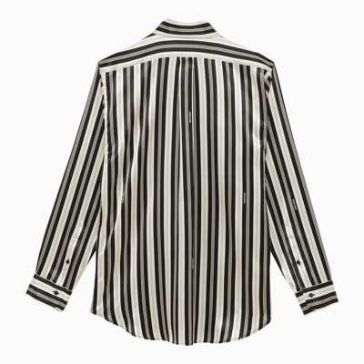 Shop Fendi Striped Button Down Shirt