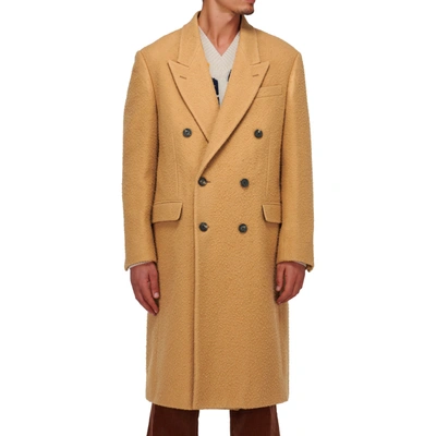 Shop Fendi Wool Long Coat
