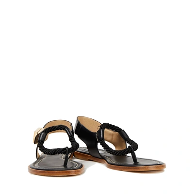 Shop Gabriela Hearst Zephyr Leather Sandals