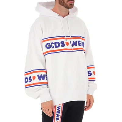 Shop Gcds Logo Hooded Sweatshirt