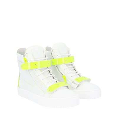 Shop Giuseppe Zanotti Leather Sneakers