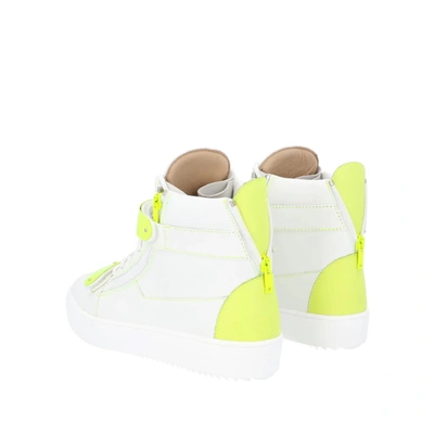 Shop Giuseppe Zanotti Leather Sneakers