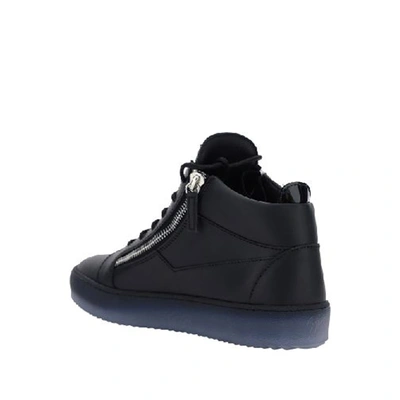 Shop Giuseppe Zanotti Leather Sneakers
