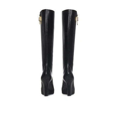 Shop Givenchy G Lock Leather Boots