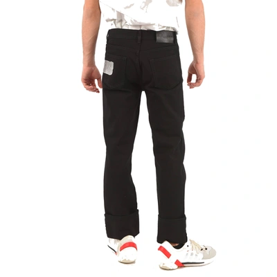 Shop Givenchy Logo Cotton Jeans