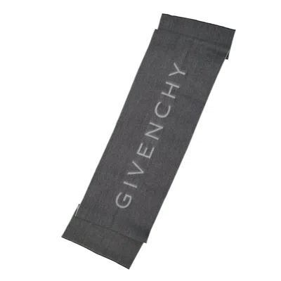 Shop Givenchy Logo Wool Scarf