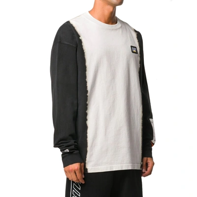 Shop Heron Preston Brushstroke Print T Shirt