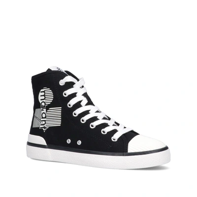 Isabel Marant Ribbed-toe Cap High-top Sneakers