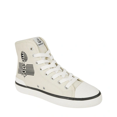 Shop Isabel Marant Logo Canvas Sneakers